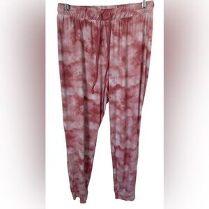 Ray Dunn Womens Tie Dye Sleep Joggers size medium